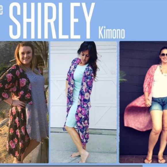 🎁 Black M (10-18) New Kimono Duster LuLaRoe Shirley - Picture 10 of 11